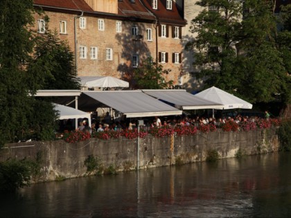 Фото: Lechgarten - Der Biergarten in Landsberg.